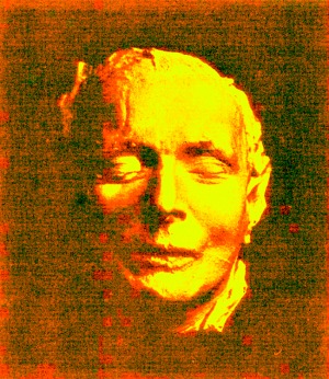 Freytag-Loringhoven Death Mask, Dec. 1917, in Transition, Feb. 1928